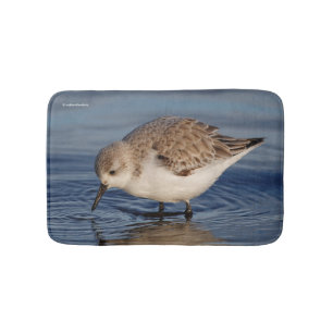 A Strullande Sanderling Badrumsmatta