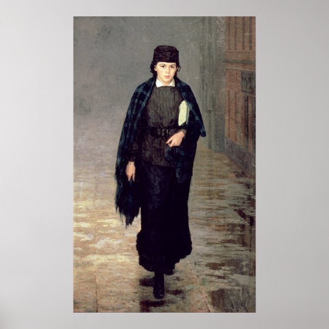 A Student, 1883 Poster (Framsidan)