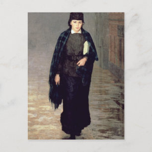 A Student, 1883 Vykort