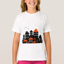 A stylish urban scene t shirt
