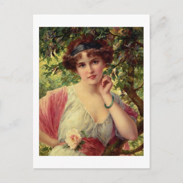 A Summer Ro - Émile Vernon Vykort (Framsida)