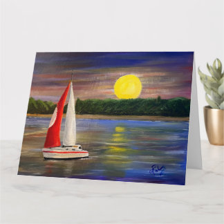 A Sunset Sail, av Gary Poling Kort