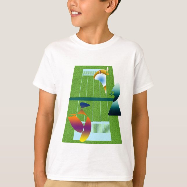 A Surreal Tennis Match T Shirt (Framsida)