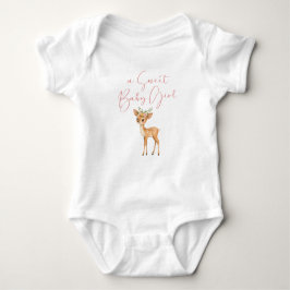 A Sweet Flicka Woodland Hjort T Shirt