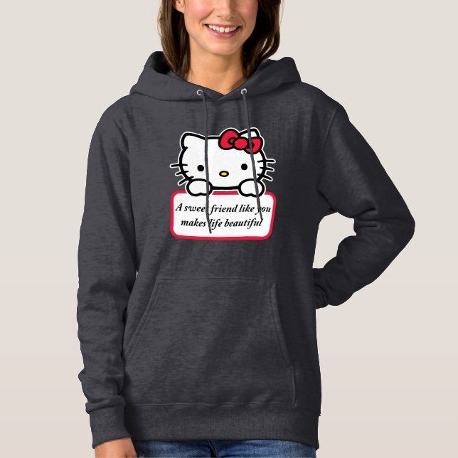 A Sweet Friend Like You - Heartfelt Quote T-Shirt (Framsida)