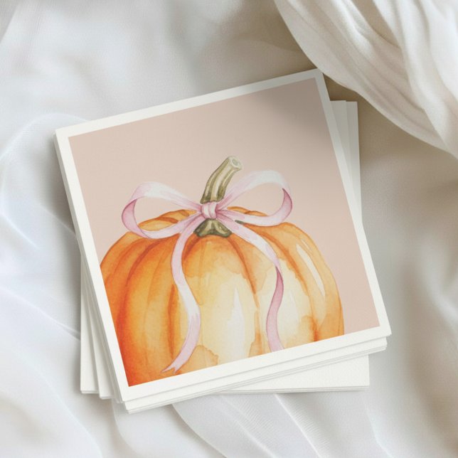 A Sweet Little Pumpkin is on the Way Pappersservett (Skapare uppladdad)