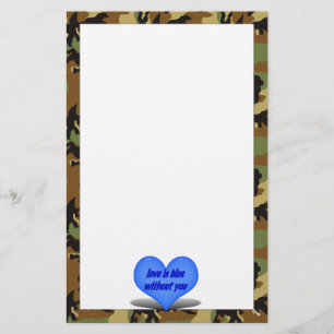 A Sweethearts Kärlek Brev Brevpapper