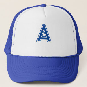 "A" symbol - Logotyp Initial Monogram Snygg Keps