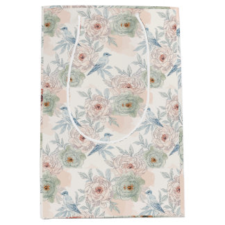 A symphony of song and petals pattern