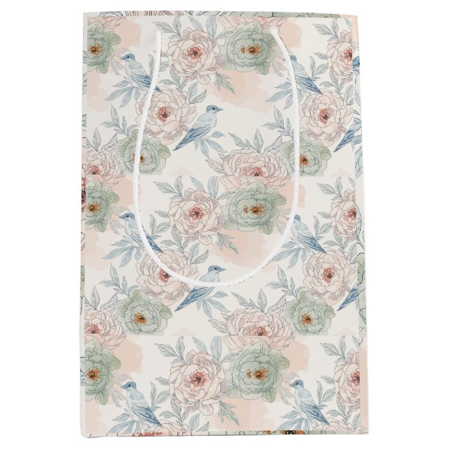 A symphony of song and petals pattern (Framsidan)