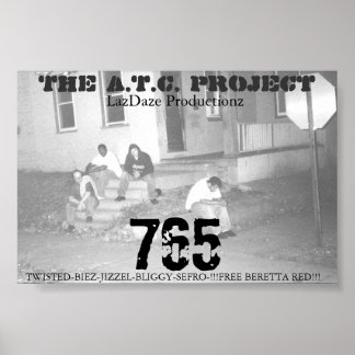 A.T.C. PROJEKT 765 POSTER