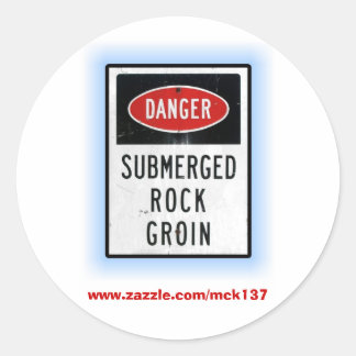 A.T.G-klistermärket från BSN Bodysurfing Apparel Runt Klistermärke