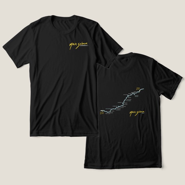 A T SHIRT (Design fram och bak)
