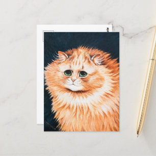 A Tabby katt av Louis Wain Vykort