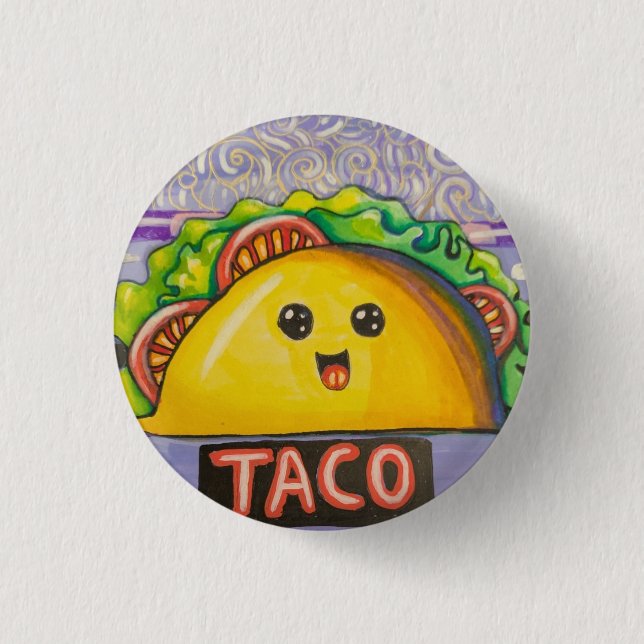 A Taco Kawaii Knapp (Framsida)