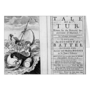 "A Tale of a Tub" Hälsningskort