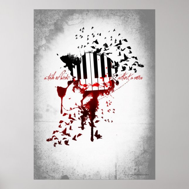 A Tale of Birds without a Voice - Poster (Framsidan)