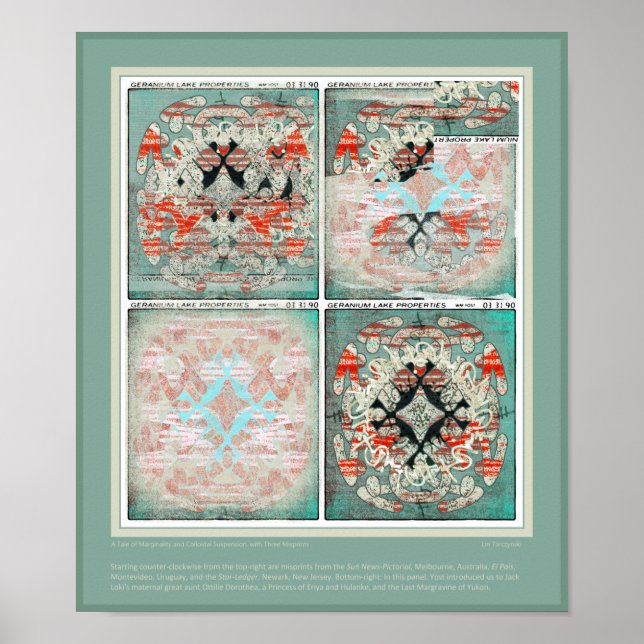 A Tale of Marginality and Colloidal Suspension Poster (Framsidan)