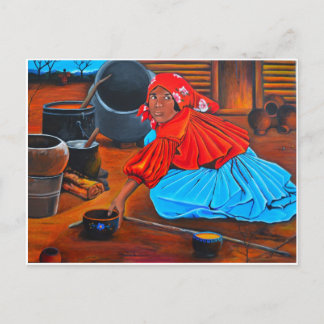 ’A Tarahumara Woman’ Vykort