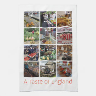 A Taste of England Kökshandduk