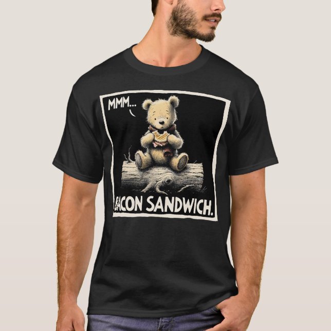 A Tasty Bacon Sandwich T Shirt (Framsida)