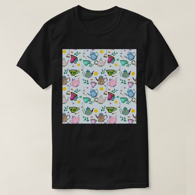 A Tea Party T Shirt (Design framsida)