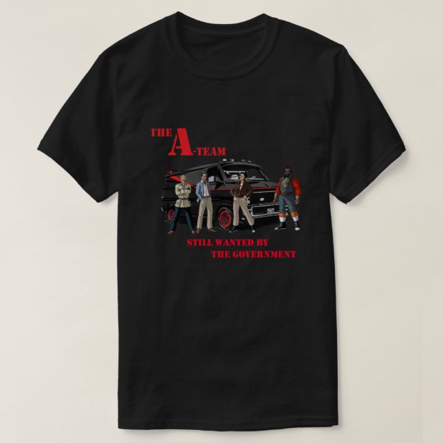 A-teamet T Shirt (Design framsida)