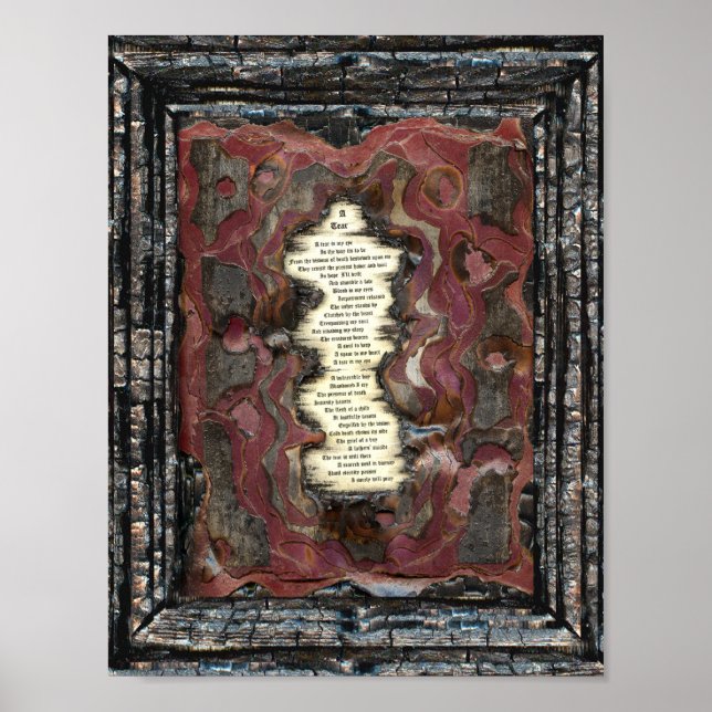 A Tear Poster (Framsidan)