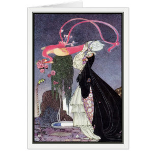 A Terrible Dream av Kay Nielsen Hälsningskort