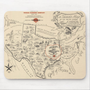 A Texan's Karta of the United Stater (of Texas) Musmatta