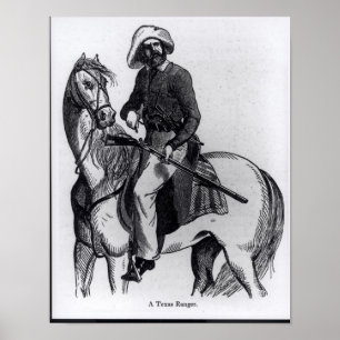 A Texas Skogsvaktare Poster