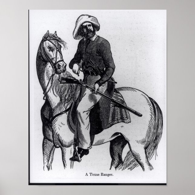 A Texas Skogsvaktare Poster (Framsidan)