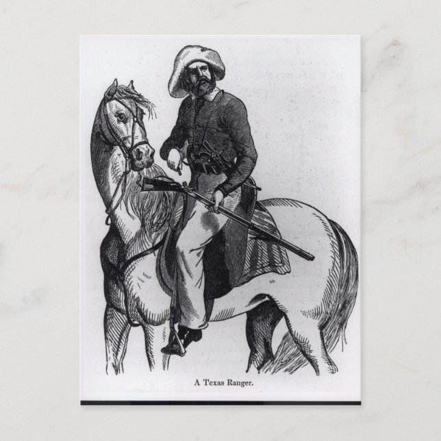 A Texas Skogsvaktare Vykort (Framsida)