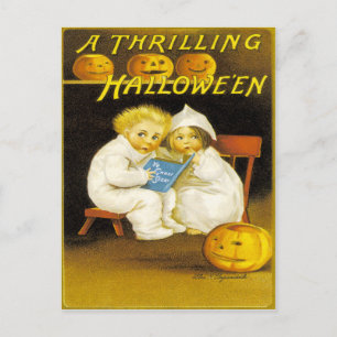 A Thrilling Halloween Vykort