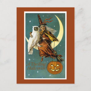 A Thrilling Halloween Vykort