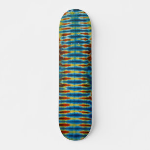 A Tie Dye Skateboard Vert Rand