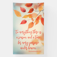 A Time for Every Purpose Ecclesiastes 3:1