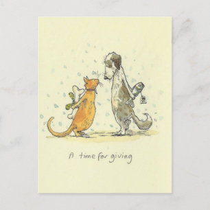 A time for giving vykort