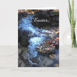 A Time of Grace, Easter Folded Greeting Card Kort