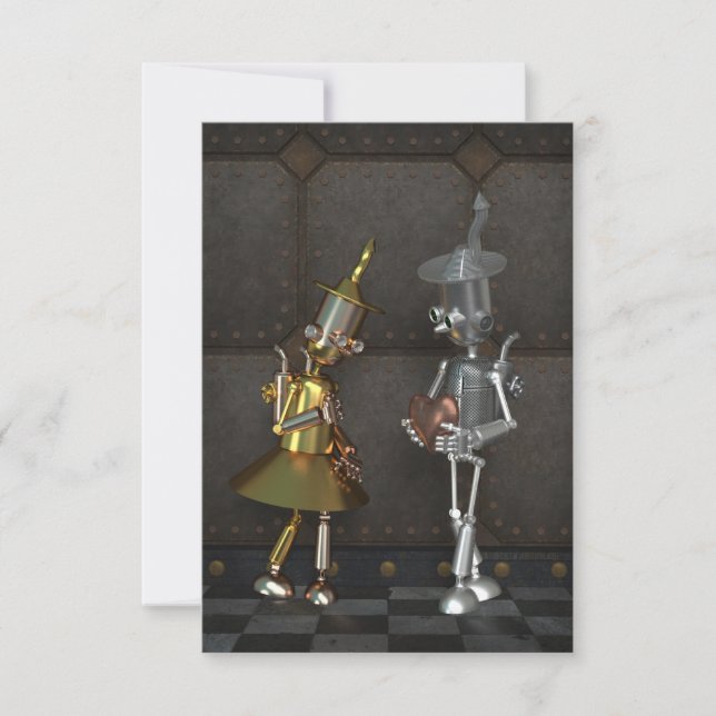 A tin Valentine Tack Kort (Framsida)