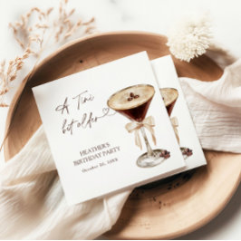 A Tini Bit Older Birthday Party Welcome Sign Pappersservett