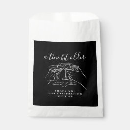 A Tini Bit Older Black Cocktail Birthday Party