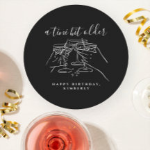 A Tini Bit Older Black Hand plockade Födelsedagsfe