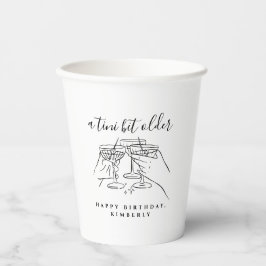 A Tini Bit Older Cheers Martini Birthday Party