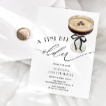 A Tini Bit Older Espresso Martini 21st Birthday Inbjudningar<br><div class="desc">Invite people to your birthday with our "A Tini Bit Older" Espresso Martini Birthday Party Invitation. This aesthetic, modern design features espresso martini elements paired with chic typography, setting the tone for a stylish, cocktail-themed celebration. Perfect for anyone who loves a good martini night, the invitation blends sophistication with a...</div>