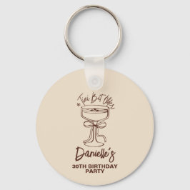 A Tini Bit Older Espresso Martini 30års födelsedag Nyckelring