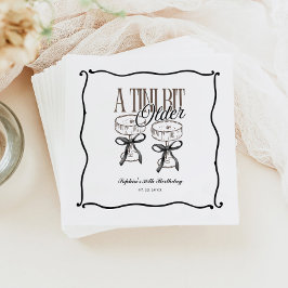 A Tini Bit Older Espresso Martini Quirky Napkin Pappersservett