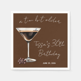 A Tini Bit Older Espresso Martini Thned Party Pappersservett