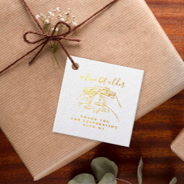 A Tini Bit Older Hand plockade Guld Födelsedagsfes