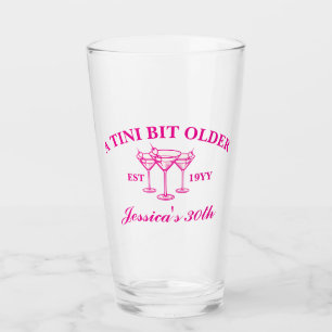 A Tini Bit Older Martini Anpassningsbar Födelsedag Glaskopp